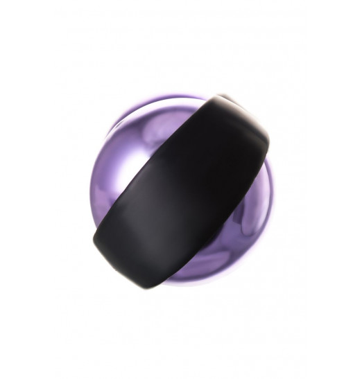 Фиолетово-черная вагинальные шарики TOYFA A-toys