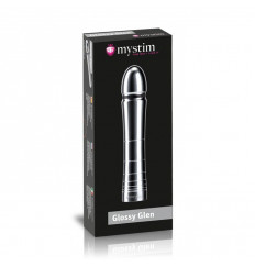 Фаллоимитатор для электростимуляции Glossy Glen Dildo - 14 см.