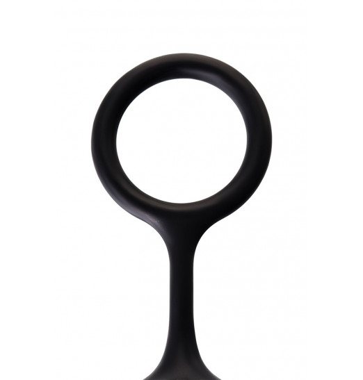 Фиолетово-чёрные вагинальные шарики TOYFA A-toys