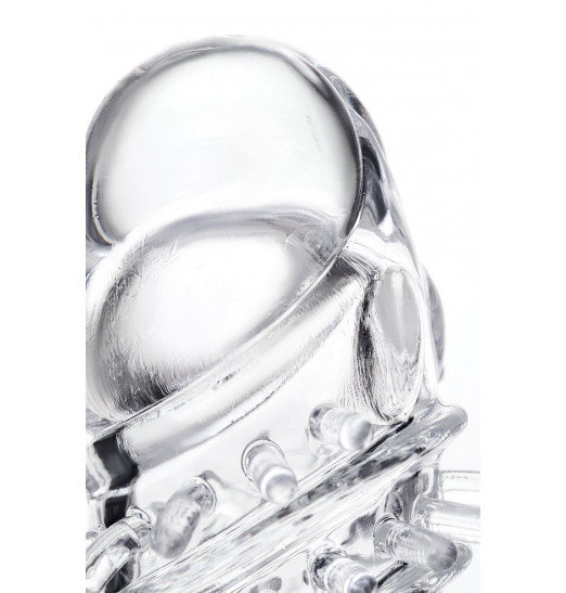 Насадка на пенис TOYFA A-Toys с вибропулей и шипами - 13,4 см. Насадка на пенис TOYFA A-Toys с вибропулей и шипами - 13,4 см.