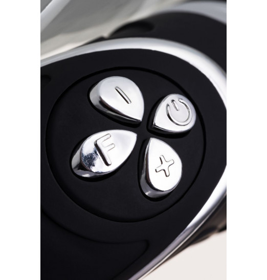 Чёрный анальный вибростимулятор Erotist - 20,7 см. Чёрный анальный вибростимулятор Erotist - 20,7 см.