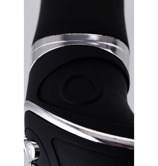 Чёрный анальный вибростимулятор Erotist - 20,7 см. Чёрный анальный вибростимулятор Erotist - 20,7 см.