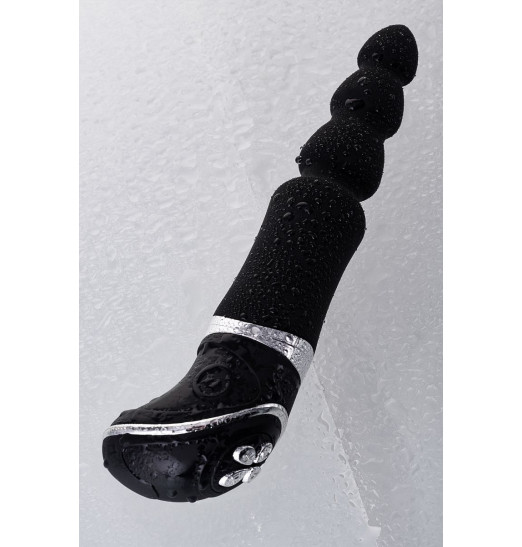 Чёрный анальный вибростимулятор Erotist - 20,7 см. Чёрный анальный вибростимулятор Erotist - 20,7 см.