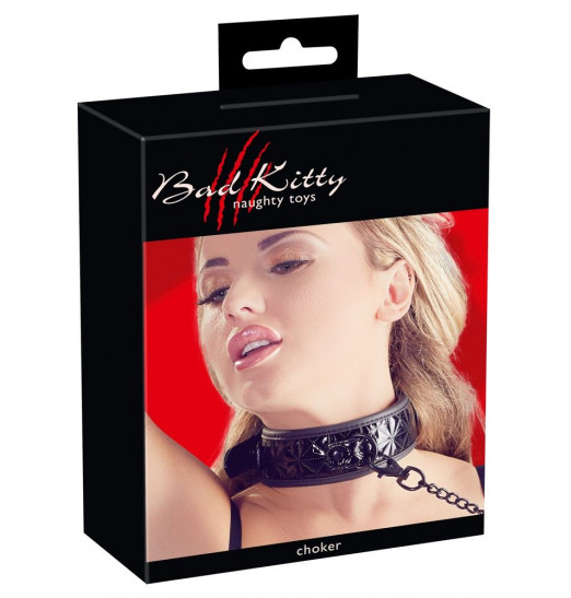 Ошейник и поводок с геометрическим узором Collar with Leash Ошейник и поводок с геометрическим узором Collar with Leash