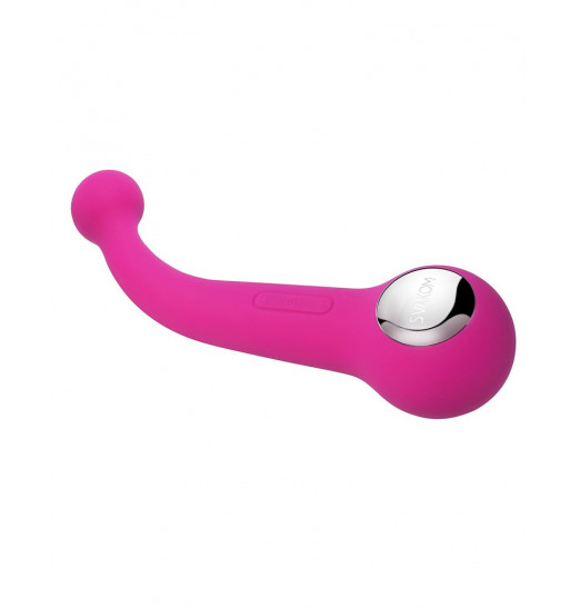 Вибратор Bonnie Plum Red с 2 моторами и гнущейся головкой - 20 см. Вибратор Bonnie Plum Red с 2 моторами и гнущейся головкой - 20 см.