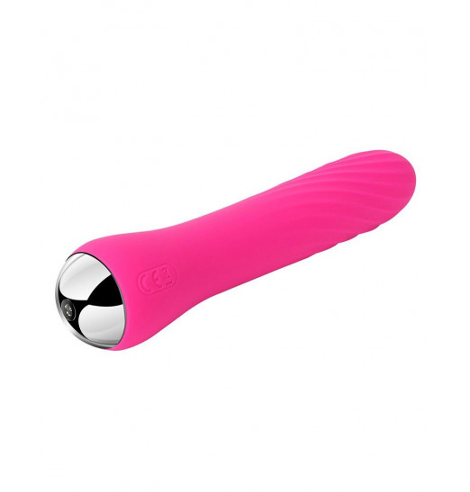 Вибратор со спиралевидным рельефом и функцией нагрева Anya Plum Red - 19,6 см. Вибратор со спиралевидным рельефом и функцией нагрева Anya Plum Red - 19,6 см.