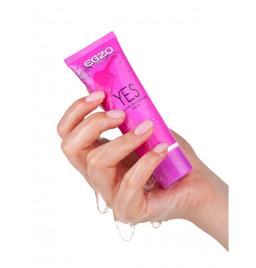 Согревающий лубрикант на водной основе Egzo Yes - 50 мл.