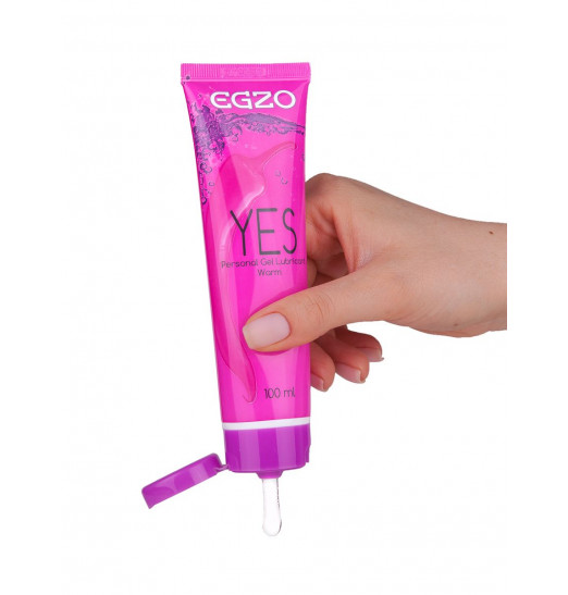 Согревающий лубрикант на водной основе Egzo Yes - 100 мл. Согревающий лубрикант на водной основе Egzo Yes - 100 мл.