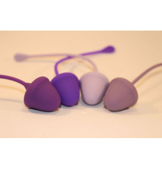Набор из 4 вагинальных шариков разного веса