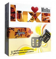 Презервативы Luxe Mini Box  Игра  - 3 шт.