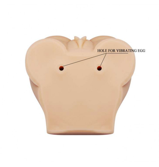 Вагина и анус с вибрацией в позиции догги-стайл