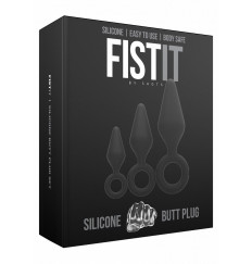 Набор из 3 анальных пробок Silicone Butt Plug Set