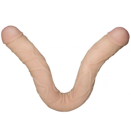 Двусторонний фаллоимитатор Monster 2 - 54 см.