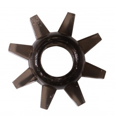 Чёрное эрекционное кольцо Rings Cogweel