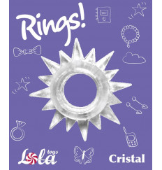Прозрачное эрекционное кольцо Rings Cristal