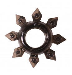 Чёрное эрекционное кольцо Rings Gear