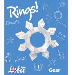 Прозрачное эрекционное кольцо Rings Gear