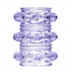 Фиолетовая насадка на пенис Rings Armour