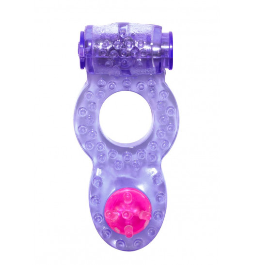 Фиолетовое эрекционное кольцо Rings Ringer