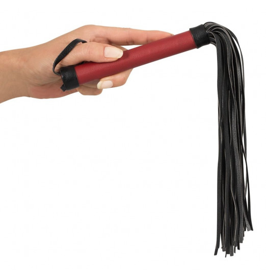 Красно-черный набор из 5 предметов для БДСМ-игр