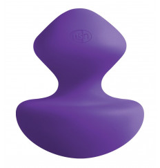 Фиолетовый универсальный вибромассажер Luxe Syren Massager