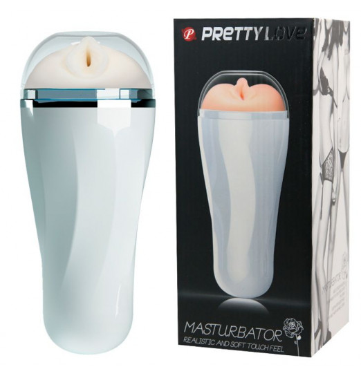 Мастурбатор-вагина в колбе с крышечкой