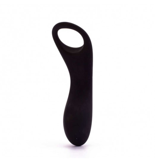 Чёрный стимулятор простаты Ass-Gasm Prostate Prober