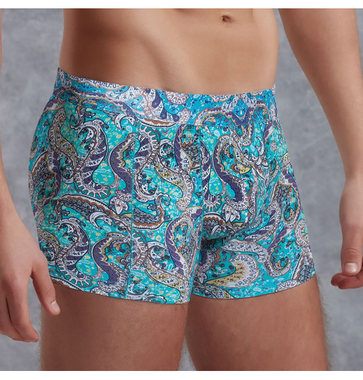 Боксеры с узорами из хлопково-модальной ткани Боксеры с узорами из хлопково-модальной ткани