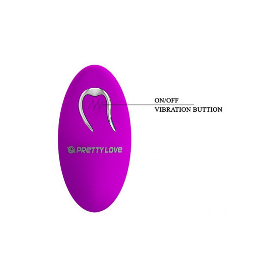 Лиловые вагинальные виброшарики Willie с пультом ДУ Лиловые вагинальные виброшарики Willie с пультом ДУ