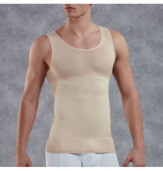 Полупрозрачная майка из хлопка