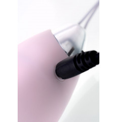 Нежно-розовый набор VITA: вибропуля и вибронасадка на палец