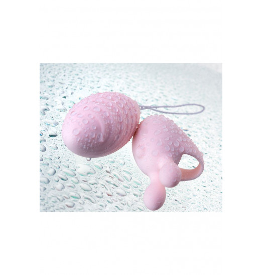 Нежно-розовый набор VITA: вибропуля и вибронасадка на палец Нежно-розовый набор VITA: вибропуля и вибронасадка на палец