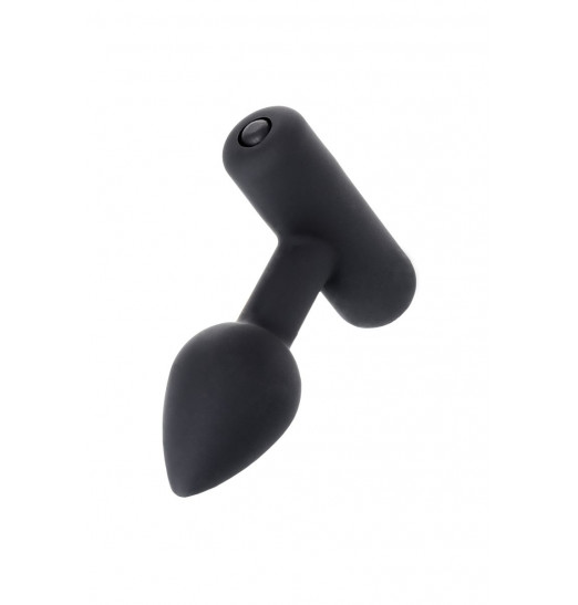 Чёрная анальная мини-вибровтулка Erotist Shaft - 7 см. Чёрная анальная мини-вибровтулка Erotist Shaft - 7 см.