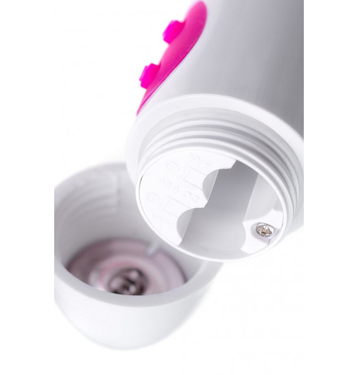 Розовый вибратор A-Toys Mika - 19,8 см.