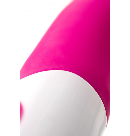 Розовый вибратор A-Toys Mika - 19,8 см.