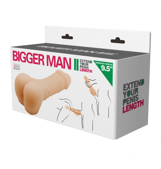 Мастурбатор-насадка Bigger man