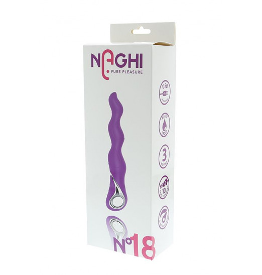 Фиолетовый изогнутый вибратор NAGHI NO.18 RECHARGEABLE 3 MOTOR VIBE - 15 см. Фиолетовый изогнутый вибратор NAGHI NO.18 RECHARGEABLE 3 MOTOR VIBE - 15 см.