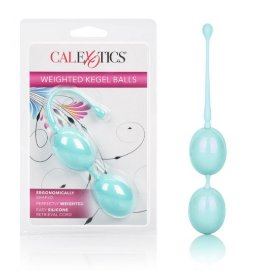 Зелёные вагинальные шарики Weighted Kegel Balls