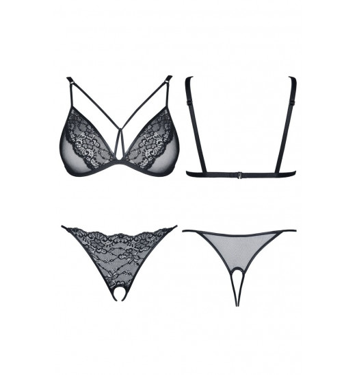 Комплект с сексуальными трусиками и эффектным бюстом Gabrielle