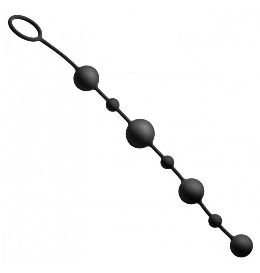 Анальная цепочка Linger Graduated Anal Beads - 35 см.
