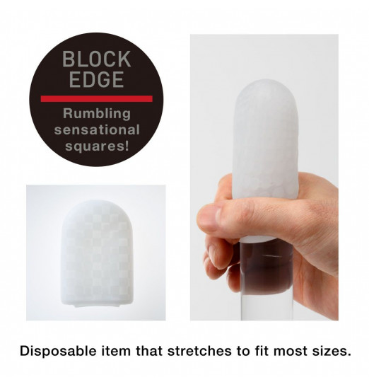 Карманный мастурбатор BLOCK EDGE