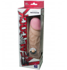 Вибромассажёр-реалистик на присоске - 28 см.