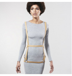 Бежевая упряжь ARROW DRESS HARNESS