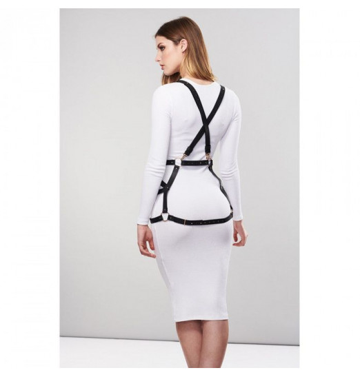 Чёрная упряжь ARROW DRESS HARNESS