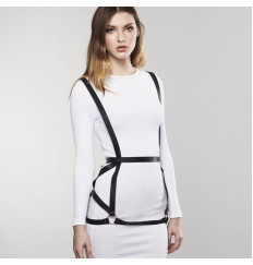 Чёрная упряжь ARROW DRESS HARNESS