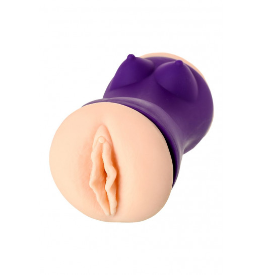 Двухсторонний мастурбатор JOS YARA в фиолетовой колбе
