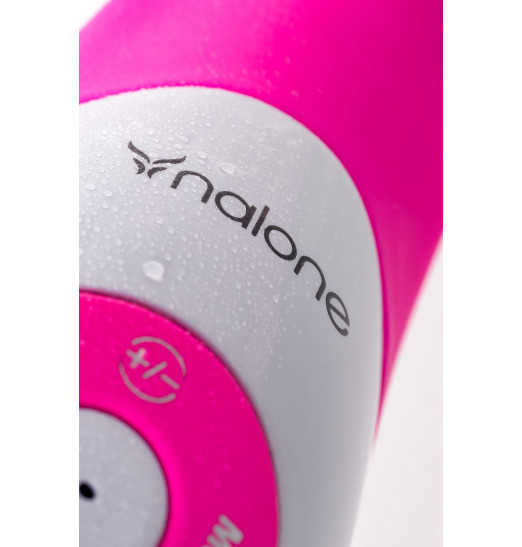 Розовый вибратор Nalone Pulse - 21 см.