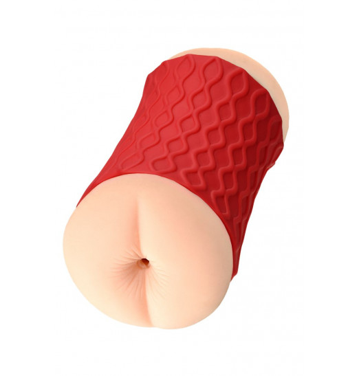 Двухсторонний мастурбатор JOS NADIN в красном цилиндре Двухсторонний мастурбатор JOS NADIN в красном цилиндре