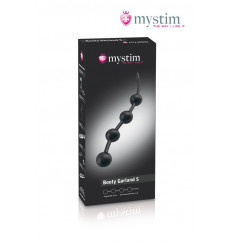 Малая анальная цепочка для электростимуляции Booty Garland S - 30 см.