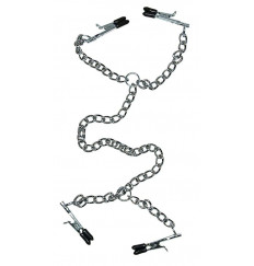 Зажимы для сосков и половых губ Sextreme Heavy Bridle for her